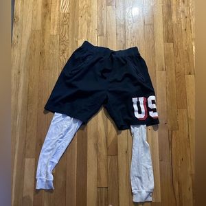 Kith man’s pants with shorts